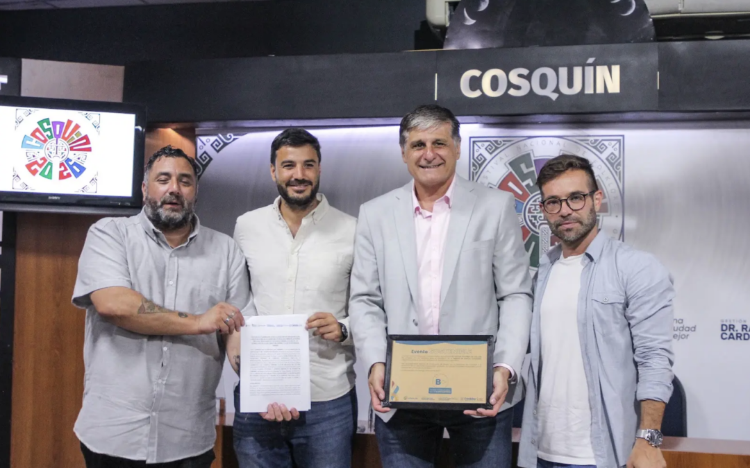El Festival Nacional del Folklore recibió el sello de evento sostenible
